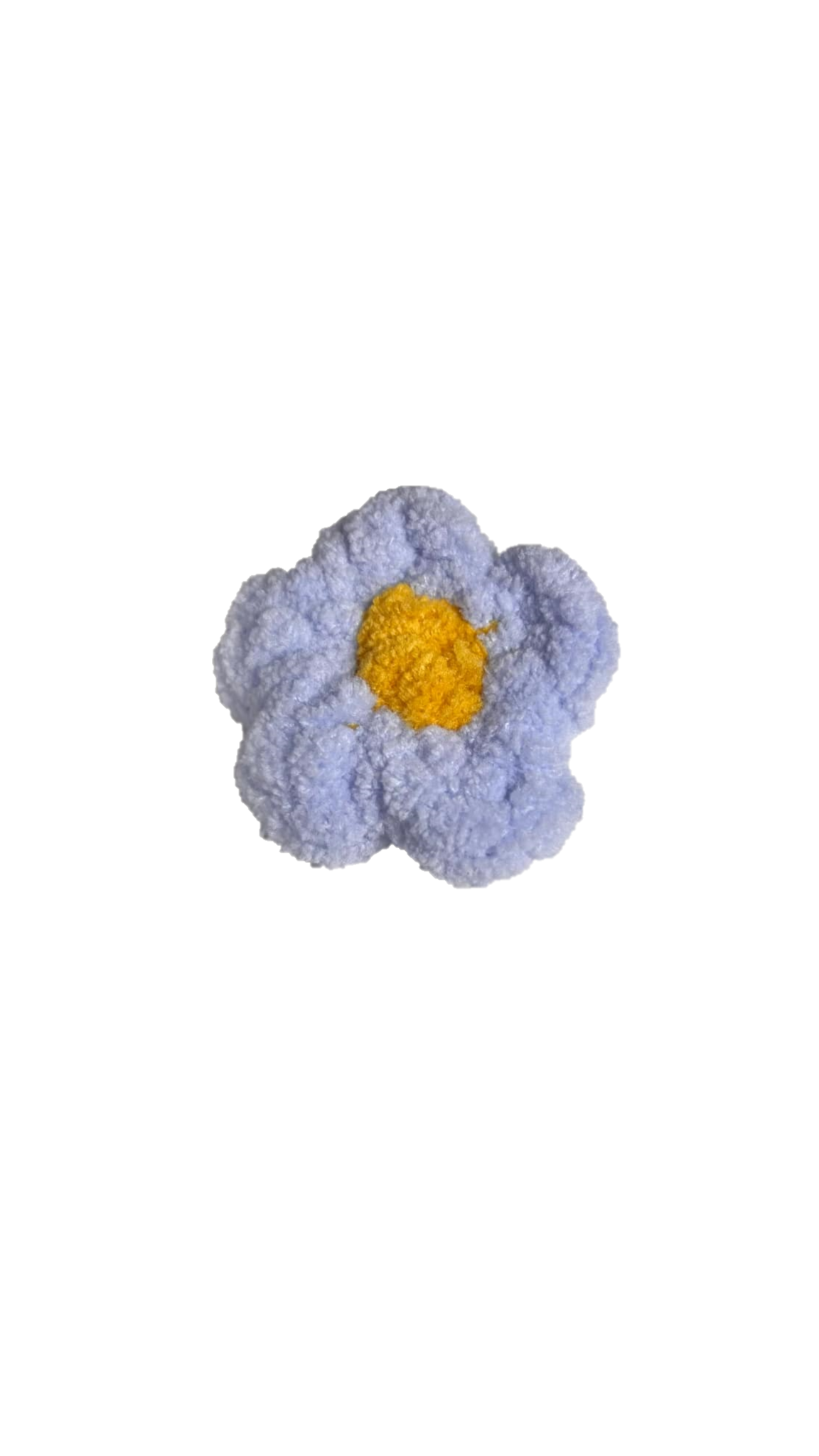 Flower | Small | Hair Clip | Plushie (Amigurumi)