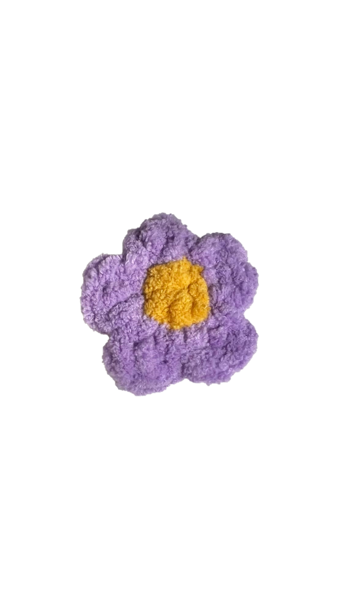 Flower | Small | Hair Clip | Plushie (Amigurumi)