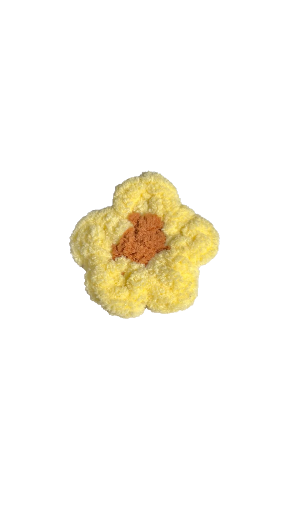 Flower | Small | Hair Clip | Plushie (Amigurumi)