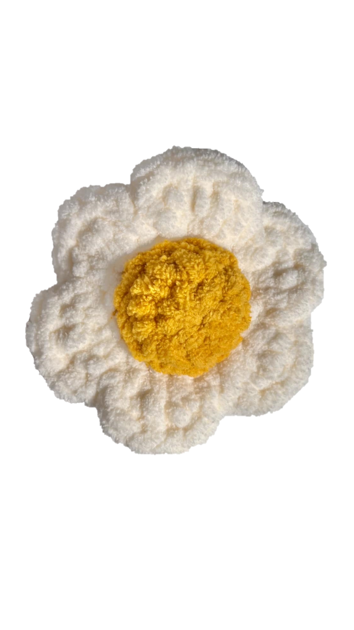 Flower | Big | Hair Clip | Plushie (Amigurumi)