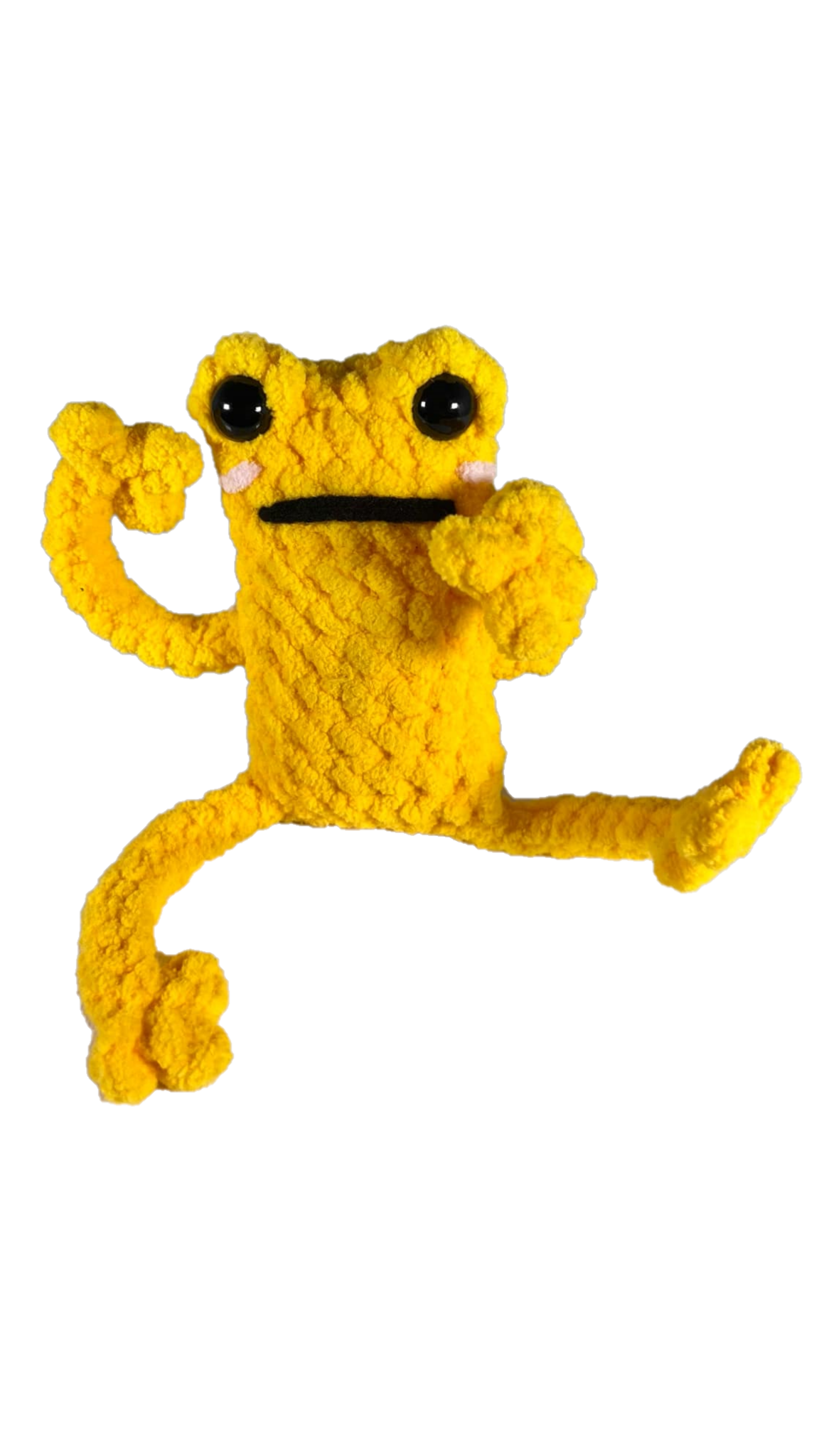 Frog | Leggy | Plushie (Amigurumi)