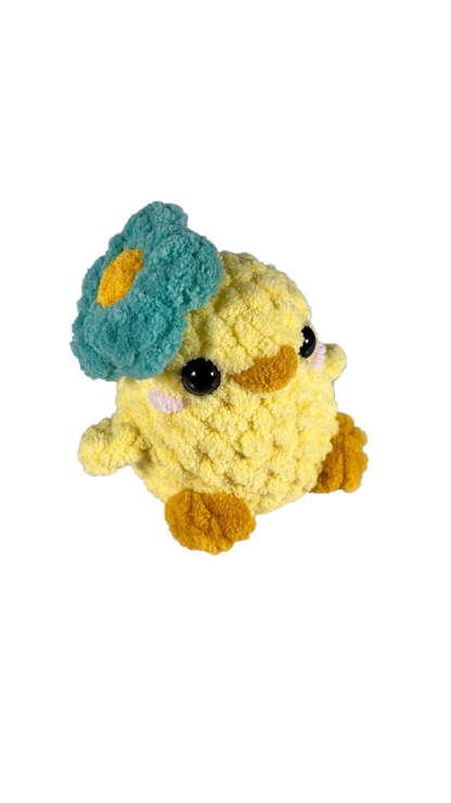 Flower | Small | Hair Clip | Plushie (Amigurumi)