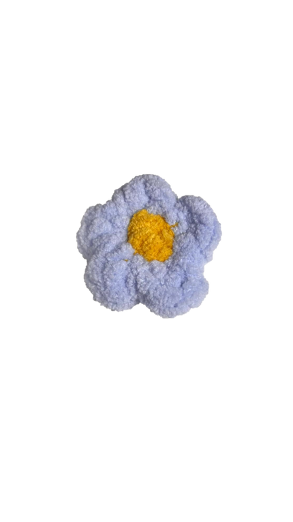 Flower | Small | Hair Clip | Plushie (Amigurumi)