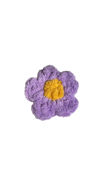 Flower | Small | Hair Clip | Plushie (Amigurumi)