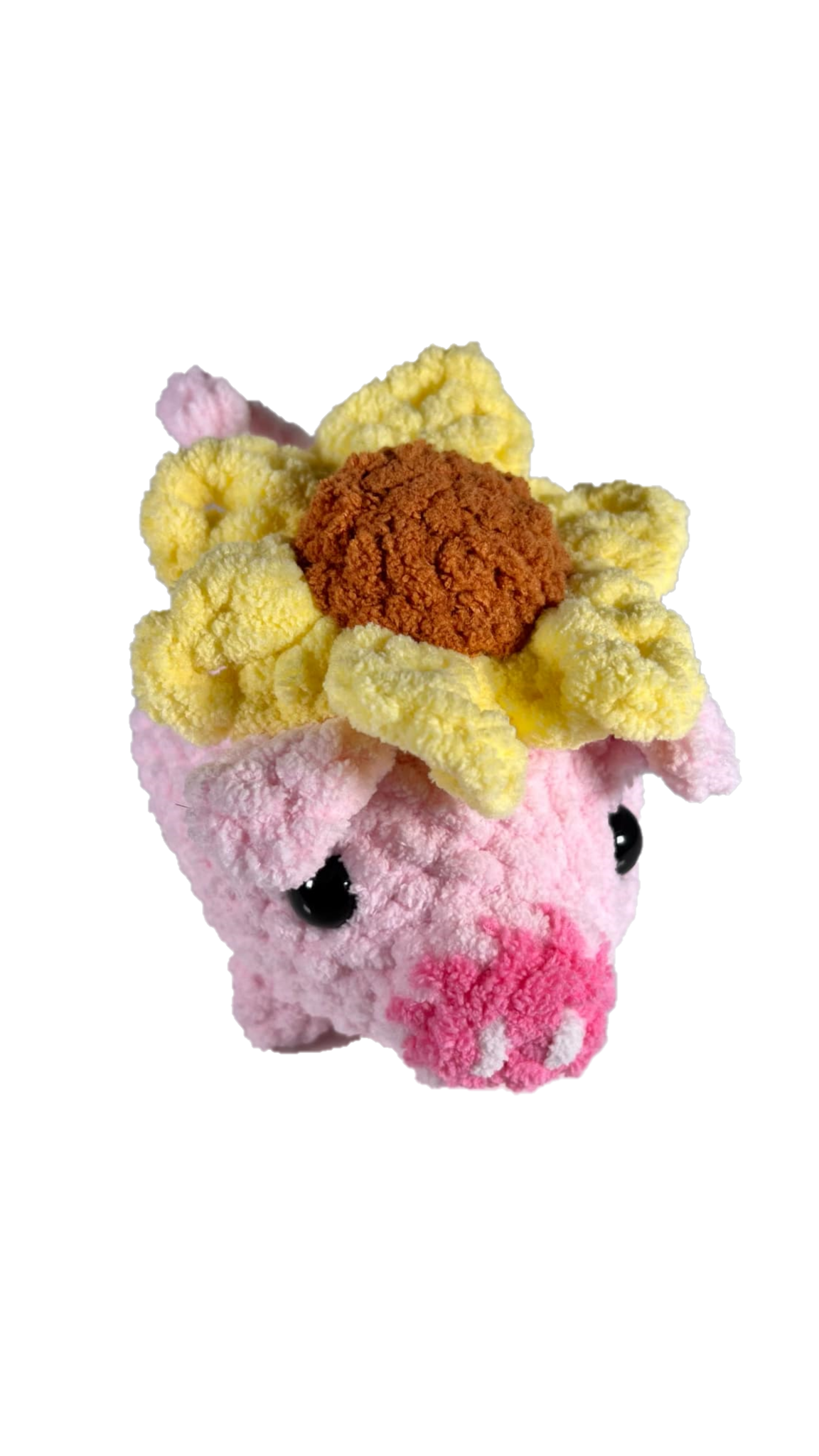 Flower | Big | Hair Clip | Plushie (Amigurumi)