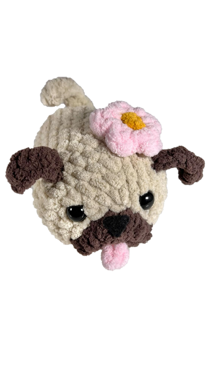 Flower | Small | Hair Clip | Plushie (Amigurumi)